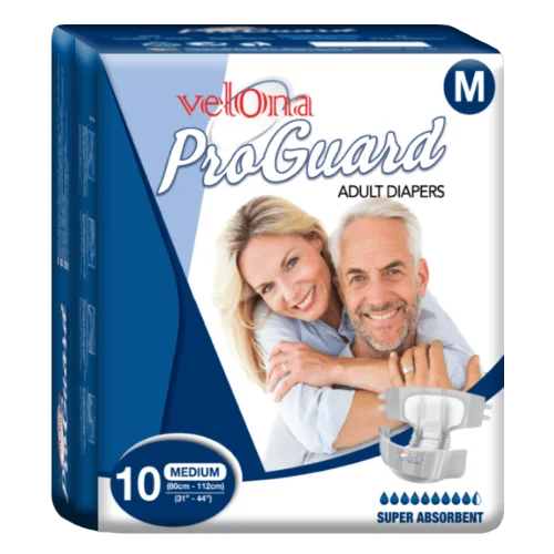 Adult Diapers - Medium - 10 pcs Pack